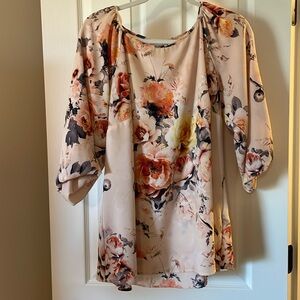 Charter Club balloon sleeve blouse